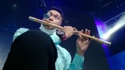 LIVE SUASANA DI STUDIO 5 INDOSIAR !!! Kulepas Dengan Ikhlas || Lesti & Fildan (Suling Cam)