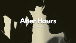 After Hours - The Weeknd (Lyric)