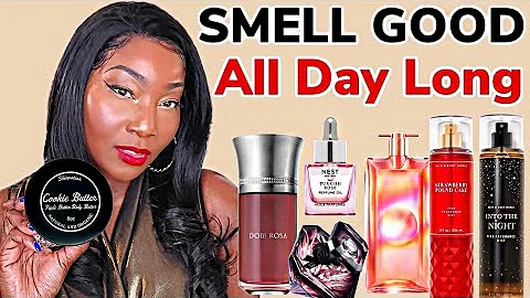 HOW TO SMELL GOOD ALL DAY LONG! FRAGRANCE LAYERING COMBINATIONS