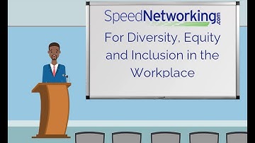 Speed Networking for Diversity, Equity and Inclusion
