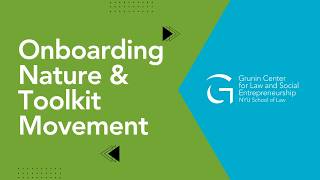 Meet the Grunin Prize Finalists: Onboarding Nature Toolkit & Movement