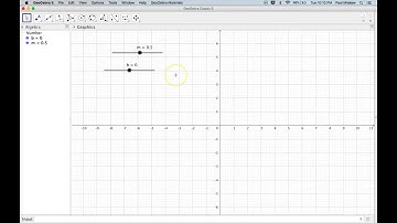 Geogebra Introduction 1 - Creating Sliders