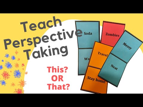 Teach Perspective Taking