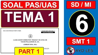 Soal PAS UAS Kelas 6 SD MI Tema 1 Semester 1 dan Kunci Jawaban Edisi Revisi 2023 Soal PAS UAS Kelas 6 SD MI Tema 1 Semester 1 dan Kunci Jawaban Edisi Revisi 2023