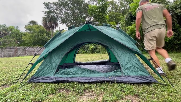 Tente 5 à 8 Personnes Construction Rapide et Spacieuse Tente à Montage  Rapide Tentes Familiales Stables et Légères pour Camping Randonnée  Pique-Nique