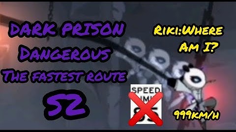 Ninja Must Die --The fastest route in Dark Prison(Dangerous)!(Riki gameplay)