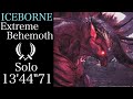 【MHWI】極ベヒーモス 双剣ソロ 13'44"71 / Extreme Behemoth Dual Blades Solo