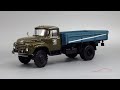 ЗиЛ-130 «Связь РСФСР» 1985 || DiP Models || Масштабные модели грузовых автомобилей СССР 1:43