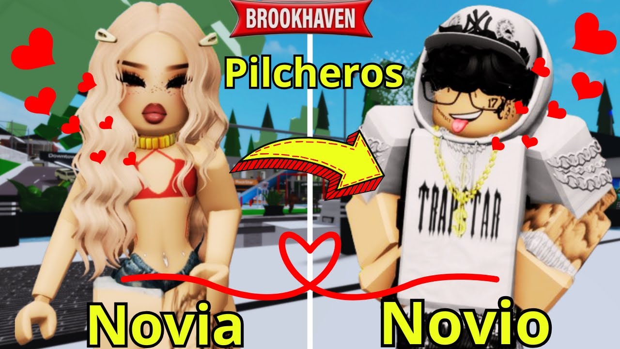 😱TUTORIAL para CONVERTIRSE en una PAREJA de PILCHEROS en BROOKHAVEN | Valery Rm