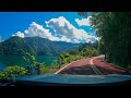 Virtual trip to OKUTAMA lake by car/Japan countryside【Virtual drive tour of Japan】(奥多摩湖) 4K Travel