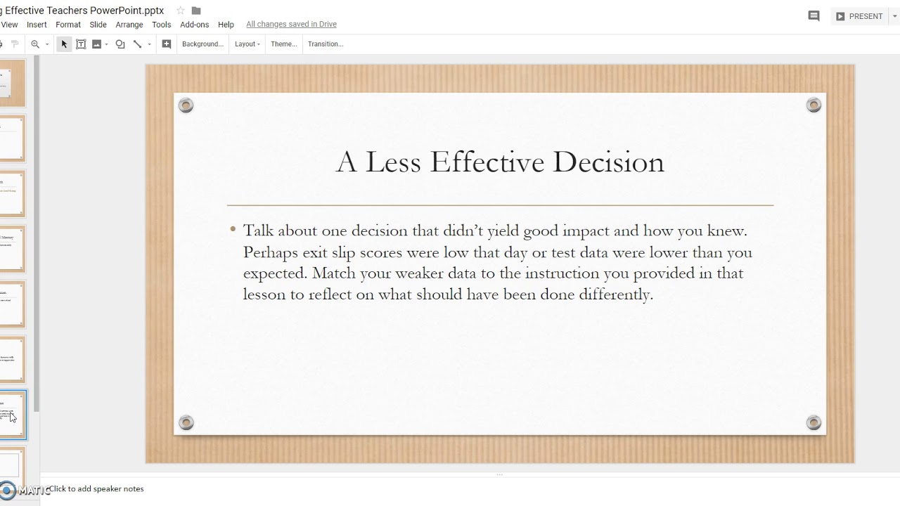 Final Presentation: How to Complete the Slides - YouTube