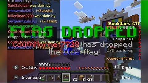 Cubecraft Block Wars (Basically Capture the Flag)