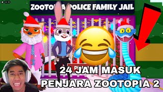 24 JAM MASUK PENJARA ZOOTOPIA 2 😂