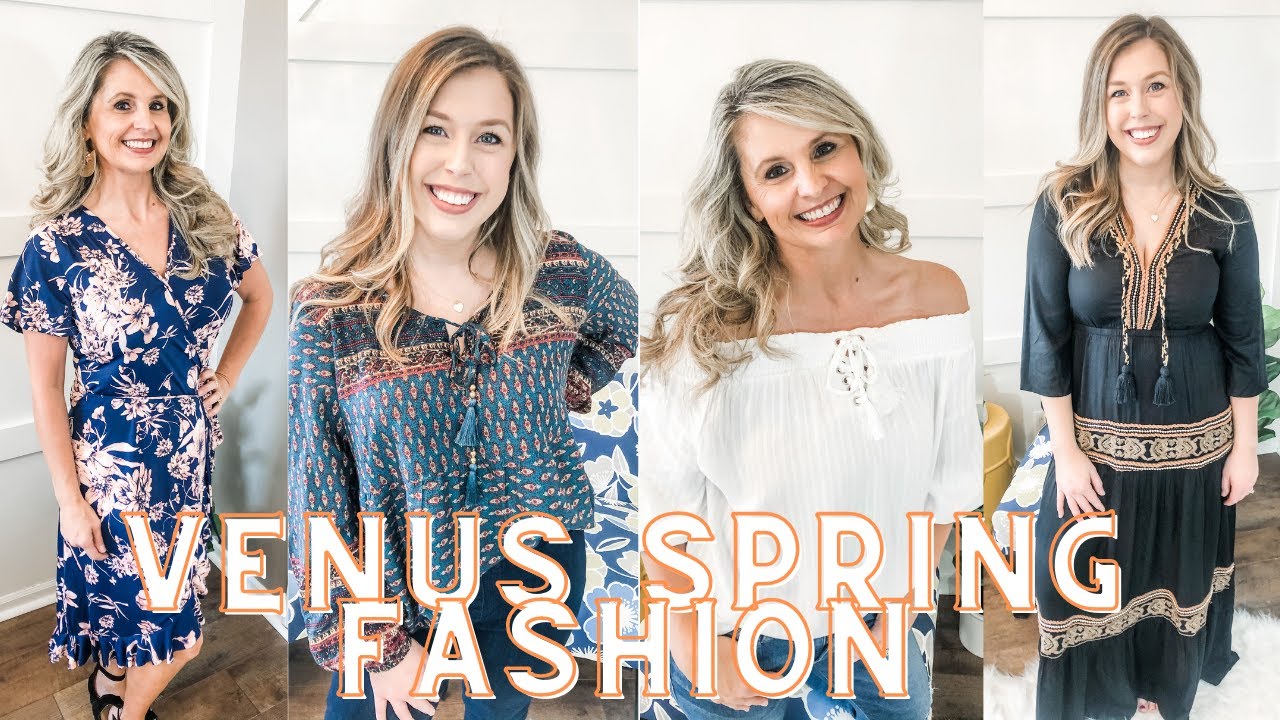 MOTHER DAUGHTER SPRING TRY ON HAUL WITH VENUS
