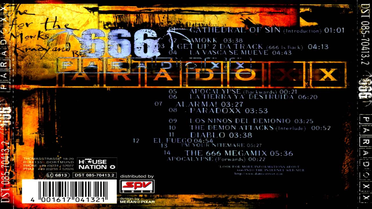 666   PARADOXX FULL ALBUM 1998