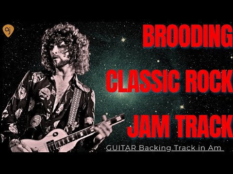 BROODING CLASSIC / INDIE ROCK JAM Track For Guitar in G MINOR