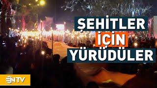 Çanakkale'de Meşaleler, İstanbul'da Türk Bayrakları... 18 Mart Böyle Anıldı! | NTV