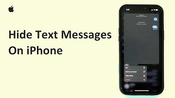 How To Hide Text Messages On iPhone 2025 | Turn Off Alerts For Messages