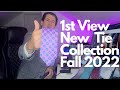 Suitcafe 1st view new tie collection fall 2022 silk neckties