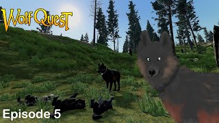 Our Pup Nearly Got Snatched! | Robin Episode 5 | Litter 1 | Season 1 | WolfQuest