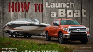 How To Launch A Boat