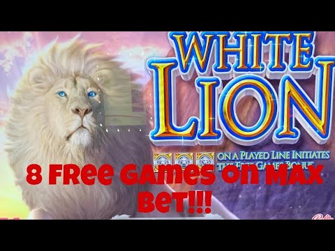 White lion bonus on Max bet!