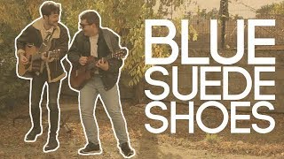 elvis presley - blue suede shoes (acoustic cover by javiernes ft. adri)