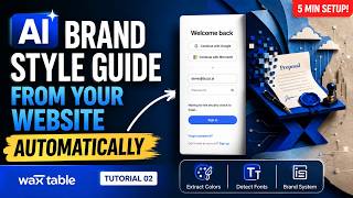 Brand Style Guide From Your Website Automatically