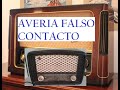 05 - AVERIA FALSO CONTACTO REPARAR RADIO castilla madrid h221u philips BE 241 U BE 212U askar 449U