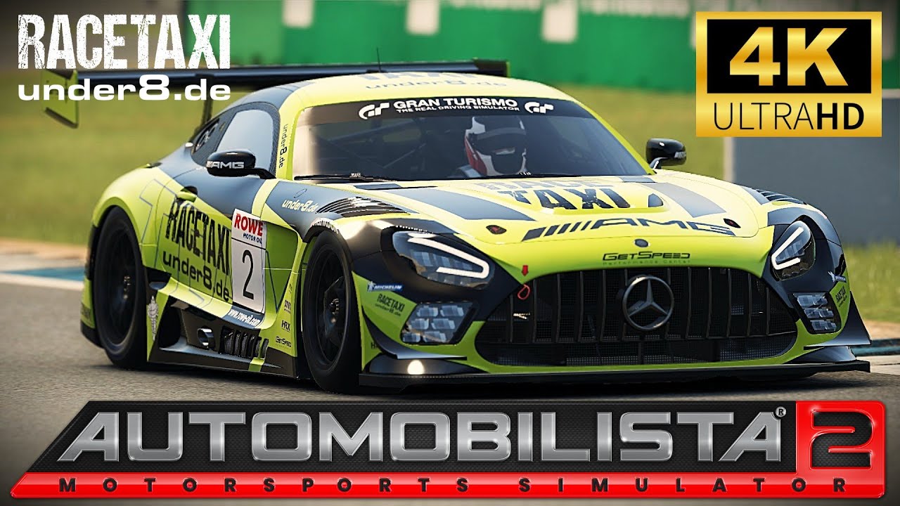 Automobilista 2 Mercedes AMG GT3 Evo GetSpeed Performance team "RACETAXI" / Full HD / 4K