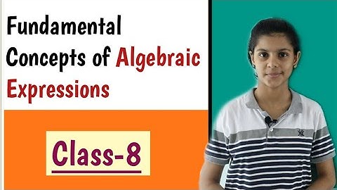Algebra Class-8 Maths basics of algebra