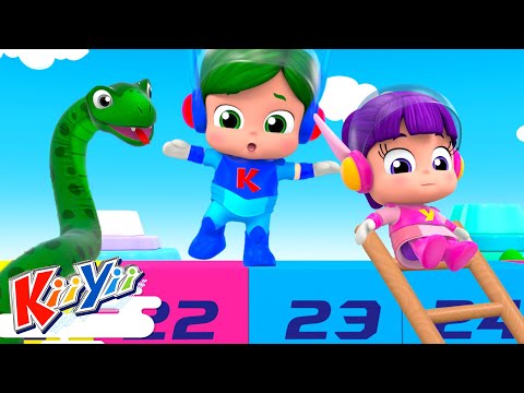 NEW! Snakes and Ladders - Learn to Count | KiiYii Kids Games and Songs - Sing and Play!