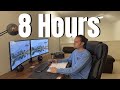 8 Hour Study With Me – Pomodoro Focus Session (Live Timer)