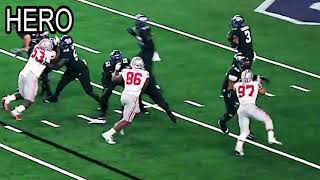 Nick Bosa's hands and footwork technique