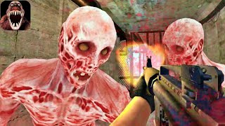 Zombie Evil Kill 6 Horror Bunker FPS Part 1 - FIRST PLAY Android Gameplay Walkthrough screenshot 4