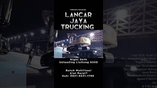 Ekskavator LiuGong 920E Mendarat di Tengah Malam! 🏗️🌙 #NightShiftUnloading Sewa Self Loader Amanah
