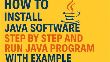 How to Install Java and Run Your First Java Program | Step-by-Step Guide for BCA MCA BTECH Students