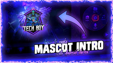 How To Make Animated Esports Mascot Intro On Android!