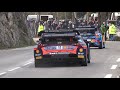 Rallye Monte Carlo 2023 shakedown SERVICE PARK