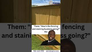We just have a lot of feelings about fences 🥲😂 #shorts