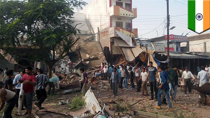 85 personas en la India mueren luego de que un cilindro de gas explotara