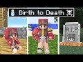 Ektas birth to death in minecraft ft ayushmore  hindi