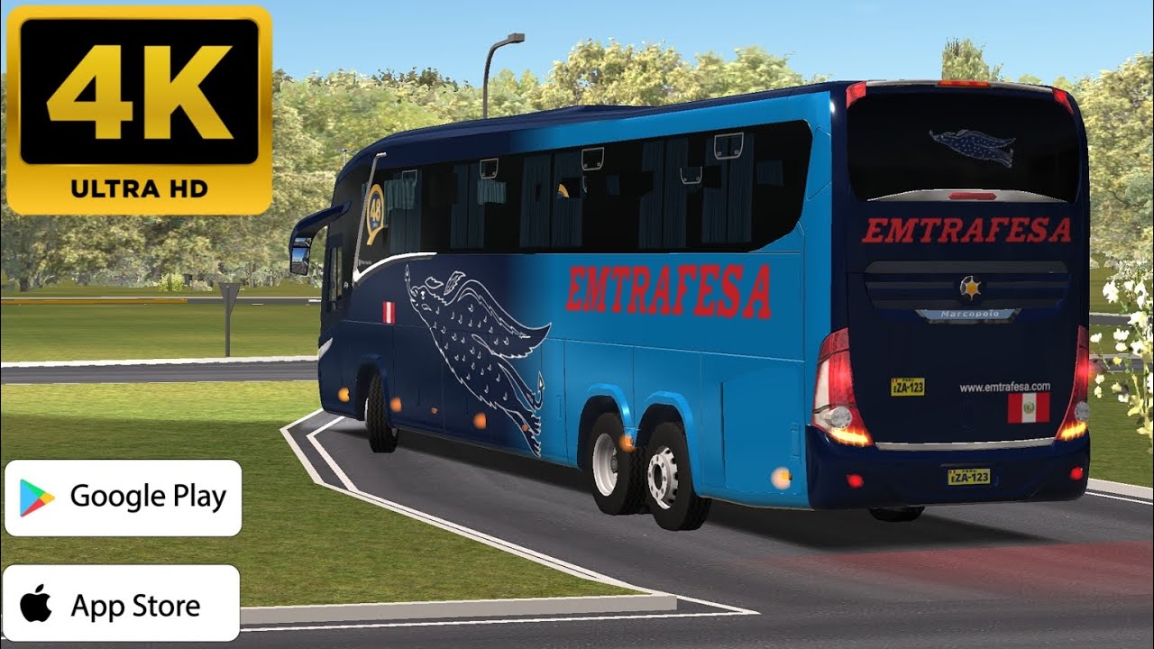 World Bus Driving Simulador | Increíble ruta con el bus de Entrafesa 🇵🇪 | gameplay 4k 