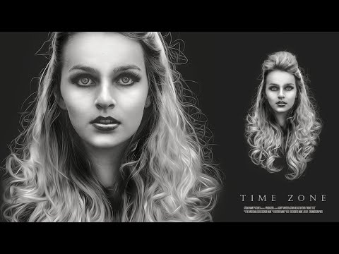 Portrait Photo Effects | Photoshop Tutorial | Movie Poster Design