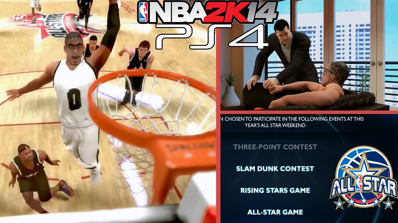 nba 2k14 ps4 my career vc glitch offline PS4 NBA 2K14 MyCAREER All-Star Weekend: Rising Stars! Champs Sports Endorsement