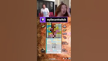 World record Tetris pro joined my tournament #twitch #tetris #streamer #gaming #shorts #esports