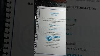 IGNOU BLII 230 INTERNSHIP REPORT FILE #ignou #internship