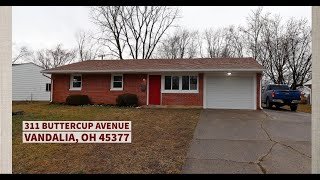 SOLD! 311 Buttercup Avenue Vandalia OH 45377 | 3 Bedroom Brick Ranch | For Sale