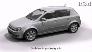 Opel Astra 03 3D Model By K3D.