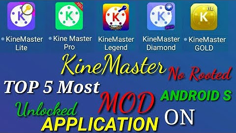 Top 5 KineMaster Mod For YouTuber Androids Editors  2020 ll Hindi ll Urdu Tutorial